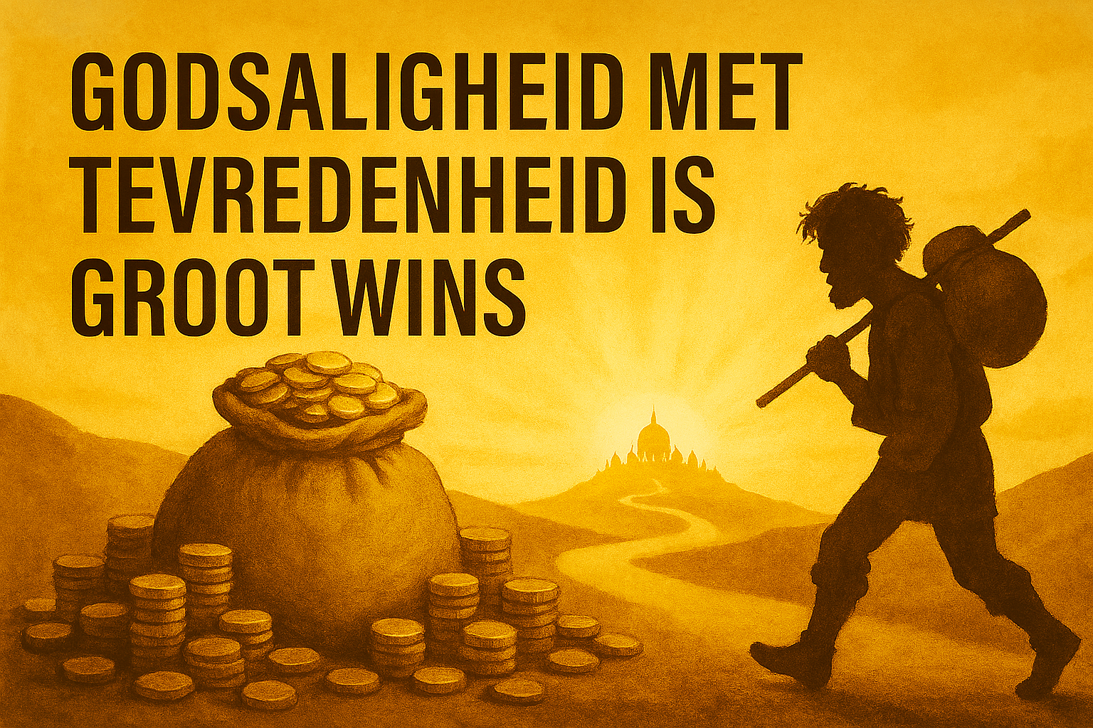 Godsaligheid met tevredenheid is groot wins